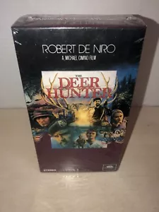The Deer Hunter MCA VHS 2 Tape Set Brand New Sealed 1985 Scarce 2 Sleeve - Picture 1 of 6