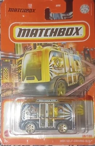 Matchbox 2021 - MBX Self-Driving Bus - Gold - "CAMPUS TRANSPORT" - #28 - Picture 1 of 1