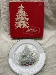 Salem Christmas Eve Collection Fine China Bottom Plate Candy Dish Only - Picture 1 of 11