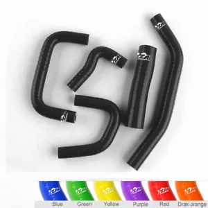 ZAP FOR HONDA CIVIC TYPE-R EP3 K20A 2002-2005 2003 SILICONE RADIATOR HOSES BLACK - Foto 1 di 8