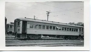 6E614 RP 1940s? CSS&SB CHICAGO SOUTH SHORE SOUTH BEND RAILROAD COACH CAR #210 - Picture 1 of 1