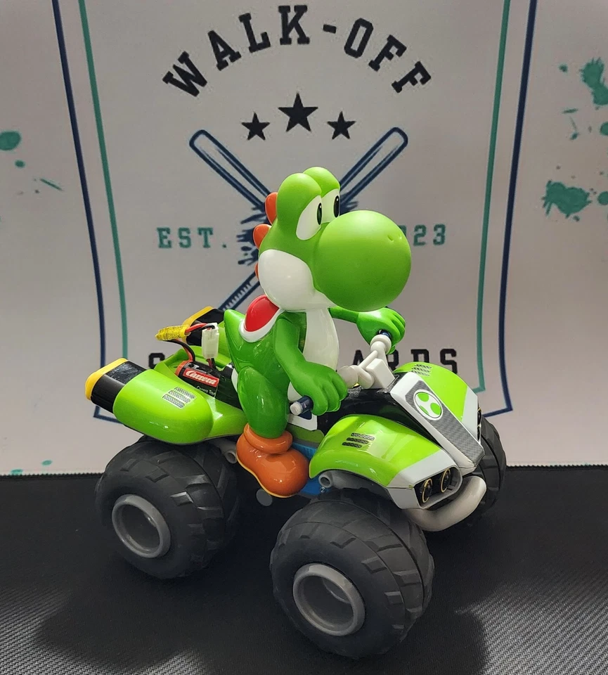 Mario Kart Yoshi Vehicle Carrera RC Nintendo - No Remote - Great Condition - Image 1 of 4