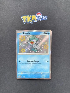 Juego de cartas coleccionables Pokémon Quaxly SVP082 Black Star Promo Baby Shiny LP. - Imagen 1 de 3