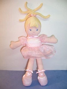 BAMBOLA PRESTIGE - ABITO E SCARPE BALLERINA ROSA - BIONDA/OCCHI BLU ALTEZZA 12" - USATA IN OTTIME CONDIZIONI - Foto 1 di 4