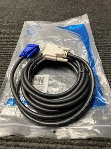 DVI Male to HD15 VGA Male Video Cable (6.5ft) - DVI-A Male - HD - Picture 1 of 8