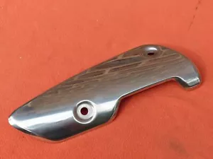 Chromblende links für Auspuffanlage Triumph Speed Triple 1050 Auspuff Endrohr - Bild 1 von 9