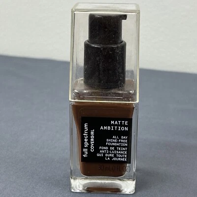 COVERGIRL - Full Spectrum Matte All Day Foundation Deep Cool 3 - 1 fl oz (30 ml) - Image 1 of 2