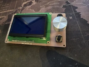 12864 LCD Display Srceen LCD Control Module For Anet A6 - Afbeelding 1 van 3