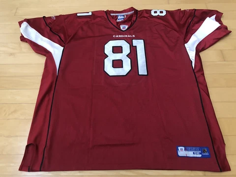 100% Authentic Reebok Anquan Boldin Cardinals #81 Jersey SZ 56 Cover