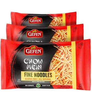Gluten Free Chow Mein Fine Noodles, 8Oz (3 Pack) Ready to Eat, All Natural, Thin - Picture 1 of 5