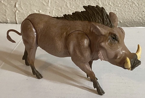 2019 Lanard Jumanji Wild Kingdom Collection Warthog Boar Pig Animal Figure Cover