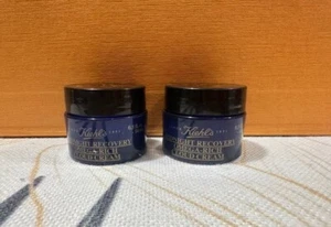 Kiehls Midnight Recovery Omega Rich Botanical Night Cream 14ml x2 - Picture 1 of 7