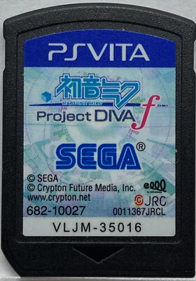 PS VITA Cartridge Sony Hatsune Miku Project DIVA f Japanese Games - Image 1 of 2