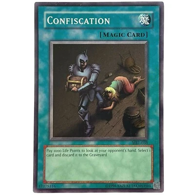 CONFISCATION YuGiOh MRL-038 Spell Ruler Super Rare Unlimited LP - Image 1 of 2