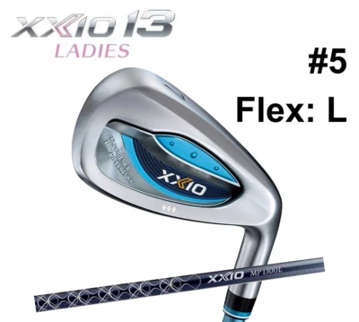 【FAST SHIP】NEW Dunlop XXIO 13 Ladies Blue Iron #5 / MP1300L / L / Single / JAPAN - Image 1 of 4