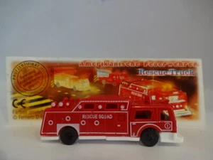 Ü-Ei Ferrero 2001 / Amerikanische Feuerwehren / Recue Truck + BPZ - Bild 1 von 1