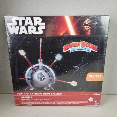 Star Wars Death Star Boom Boom Balloon Game Brand New Sealed  - Image 1 of 4