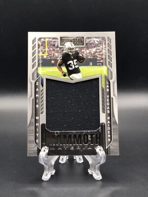 2022 Panini Playbook Zamir White Rookie Mammoth Material /199 - Image 1 of 3