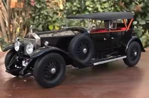 für Kyosho für Rollen für Royce für Phantom I 1927 schwarz 1:18 Auto Fertigmodell - Bild 1 von 12