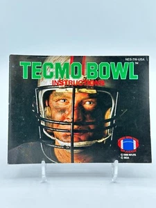 Tecmo Bowl Manual Only Nintendo NES - Picture 1 of 2