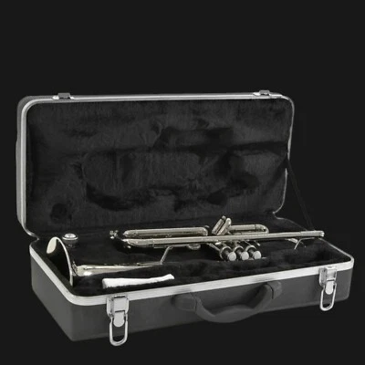 Bb TRUMPET-NEW MIDDLE/HIGH SCHOOL STUDENT SILVER MARCHING BAND TRUMPETS