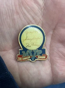 Vintage Rare Los Angeles Dogera MVP Pin Maury Wills Sandy Koufax Steve Garvey - Picture 1 of 2