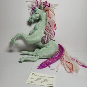 1983 Soft Sculpture Whimsical Horse Original Designed By Audrey Schulz Vtg 10" - Picture 1 of 6