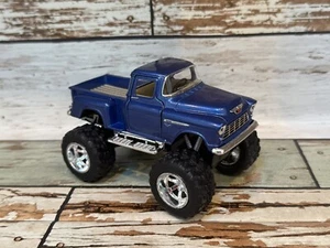 Kinsmart 1:32 Toy 1955 Chevy Stepside Pickup (Off Road) 3100 Blue - Picture 1 of 7