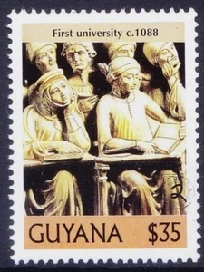 Guyana 2000 MNH, Millennium, 1088 1ª Universidad Moderna de Bolonia - Imagen 1 de 1