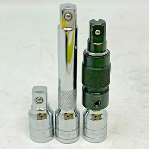 SK Tools 2" & 5" Extension & 4.5" Locking Extension Adapter 1/2" Drive S-K Set - Picture 1 of 12