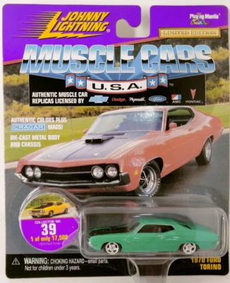 Ford Torino 1970 Johnny Lightning 1999 LE "Muscle Cars USA" Foto 1 de 4