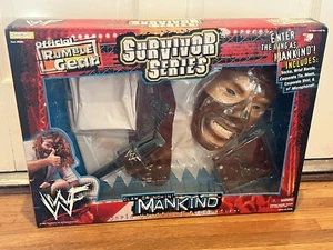 WWF WWE Vintage Humanidad Mick Foley Cosplay Disfraz Conjunto Máscara Camisa Jakks Socko - Imagen 1 de 19