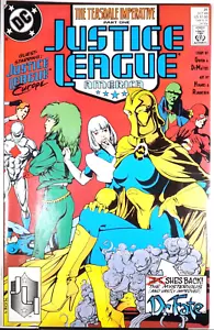 Justice League America #31 NM+ Adam Hughes 1989 DC Comics - Bild 1 von 3