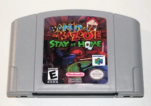 Banjo Kazooie Stay At Home English Game For N64 NTSC-U/C US Canada - Picture 1 of 5