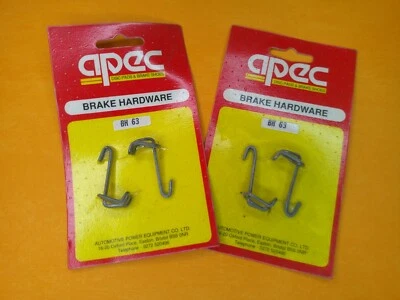 OPEL MANTA B (1984-89) auto adjust REAR BRAKE SHOES SPRING CLIPS x4 - Image 1 of 2