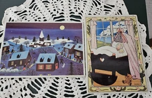 Villeroy & Boch Porzellankarten 2x VilboCard, Chrismette, und freudiges Ereig. - Bild 1 von 3