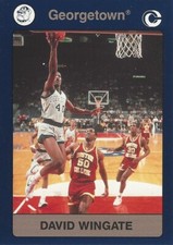1991 Collegiate Collection Georgetown Hoyas #10 David Wingate