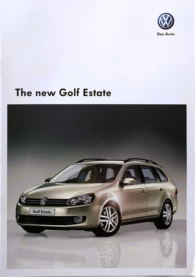 VW Golf Estate brochure 2009 - S, SE, Sportline, TSi, TDi - Image 1 of 4
