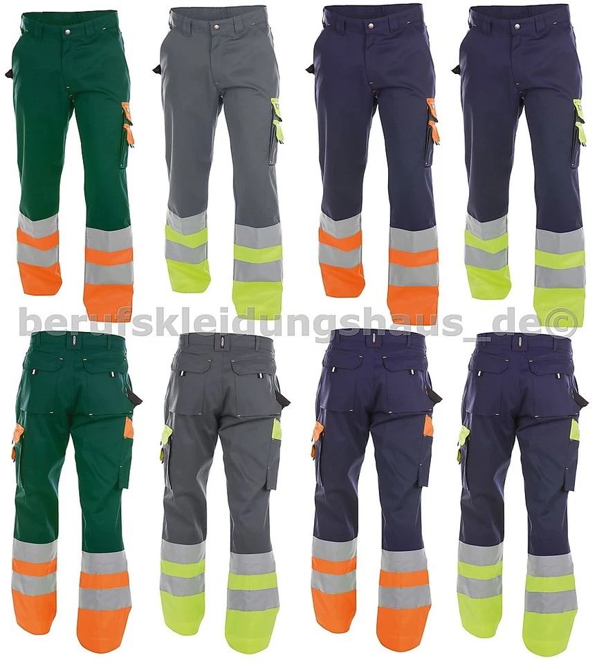 DASSY® Omaha Bundhose Arbeitshose Berufshose EN20471 Warnschutz 300gr