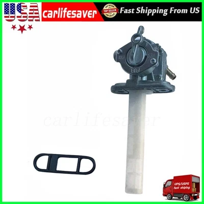 Fuel Valve Petcock For 1981-1982 Suzuki GS450T GS550L 44300-45371 44300-45372 - Image 1 of 4