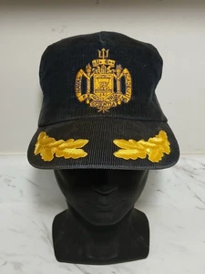 Vintage US Naval Academy Snapback Hat Made In USA Embroidered US Navy - Picture 1 of 10