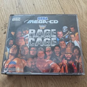 WWF Rage In The Cage Sega Mega CD Complete PAL