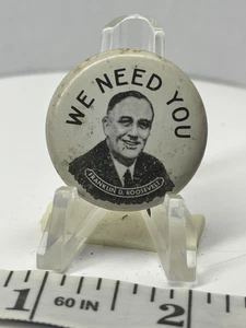 Vintage 1932 Franklin D Roosevelt FDR We Need You Political Campaign 72 Reproduc - Bild 1 von 2