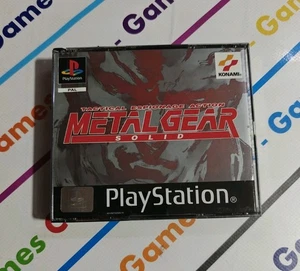 PS1 METAL GEAR SOLID PAL ITALIANO PLAYSTATION 1 COMPLETO DI TUTTI LIBRETTI RARO  - Imagen 1 de 10