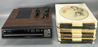 RCA CED SelectaVision Video Disc Player SGT 100 W - WORKS ; W/31 Movie Discs