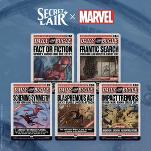 MTG Secret Lair x Marvels Spider-Man Daily Bugle Breaking News NONFOIL [IN HAND] - Bild 1 von 1