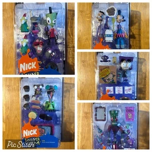 Rare Invader Zim 2005 HOT TOPIC Series Two COMPLETE SET Palisades Toys NIB - Picture 1 of 6