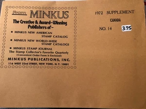Minkus Kanada 1972 Beilage # 14 - Bild 1 von 1