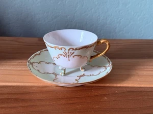 Vintage VGC & Co France porcelain cup and saucer  - Picture 1 of 8