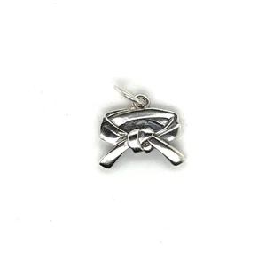 James Avery Sterlingsilber Kampfsport Karate Gürtel Charm im Ruhestand - Anhänger - Bild 1 von 3